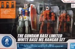 Rise of Gunpla Mobile Suit Gundam|High Grade (Hg)^1/144 WHITE BASE MS HANGAR SET (of 3) – THE GUNDAM BASE LIMITED