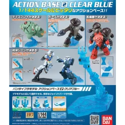Rise of Gunpla Action Base^ACTION BASE 2 CLEAR BLUE