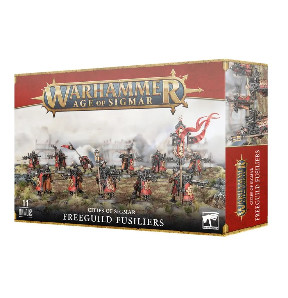 Rise of Gunpla Games Workshop^AOS : CITIES OF SIGMAR : FREEGUILD FUSILLIERS