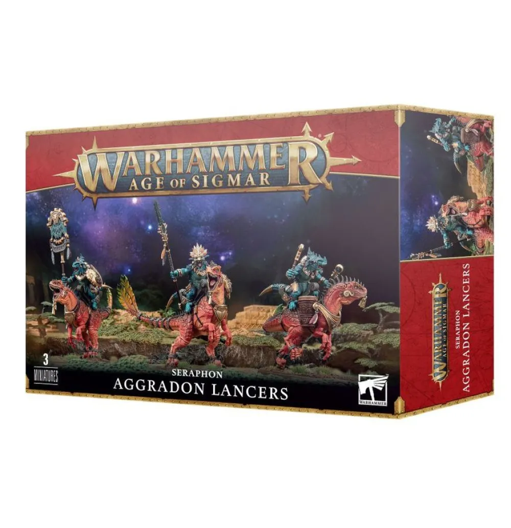 Rise of Gunpla Games Workshop^AOS : SERAPHON : AGGRADON LANCERS