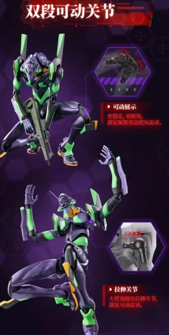 Rise of Gunpla Blokees^BLOKEES : EVANGELION ULTRA ACTION FIGURE LEGACY EDITION EVA UNIT 01