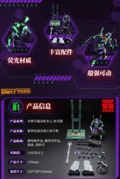 Rise of Gunpla Blokees^BLOKEES : EVANGELION ULTRA ACTION FIGURE LEGACY EDITION EVA UNIT 01