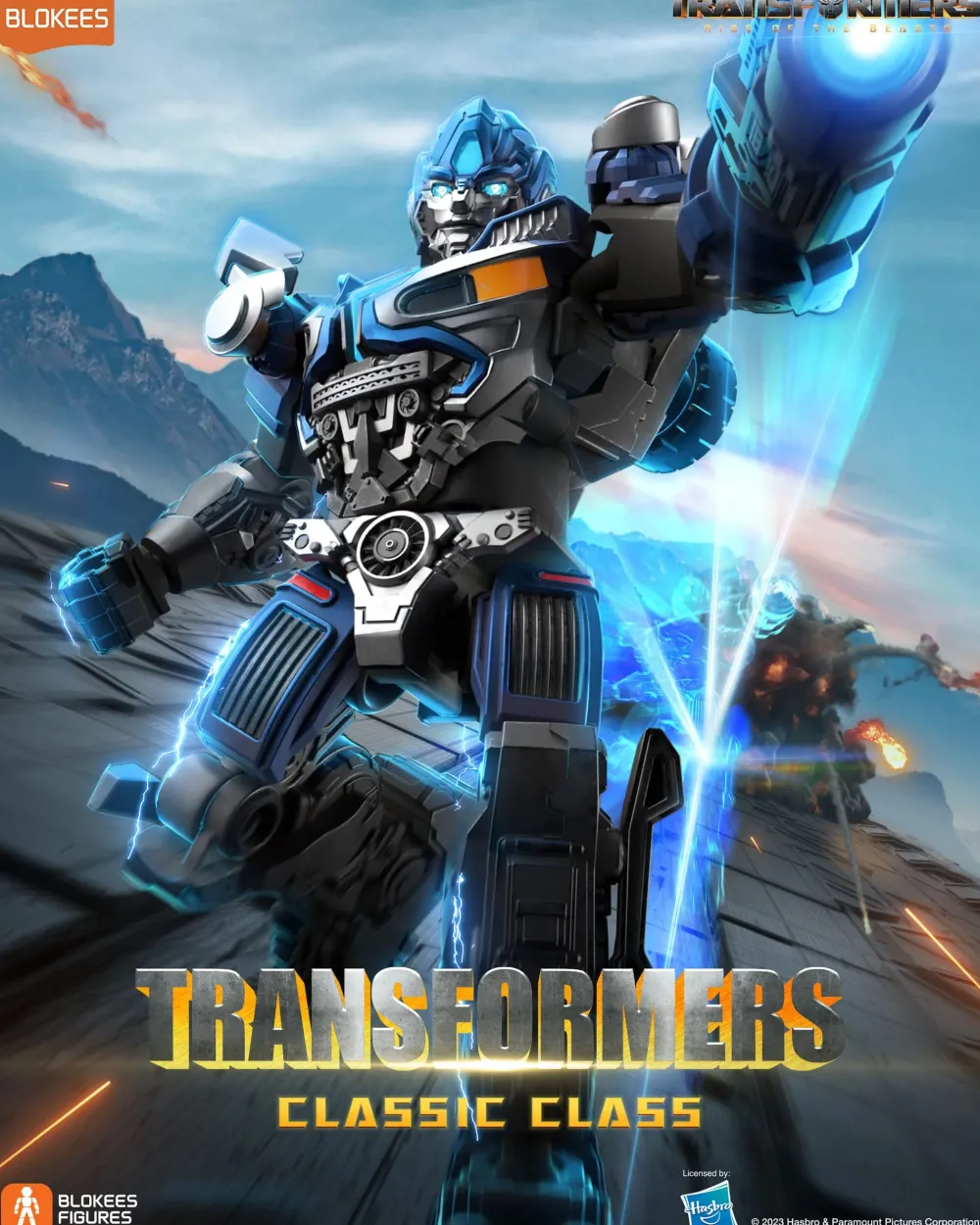 Rise of Gunpla Blokees|Transformers^BLOKEES : TRANSFORMERS CLASSIC CLASS 06 MIRAGE RISE OF THE BEAST