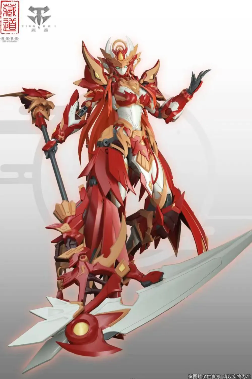 Rise of Gunpla Cangdao Model^CANGDAO MODEL 1/72 CD-03 VERMILION BIRD