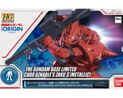 Rise of Gunpla Mobile Suit Gundam|High Grade (Hg)^CHAR AZNABLE ZAKU 2 METALLIC