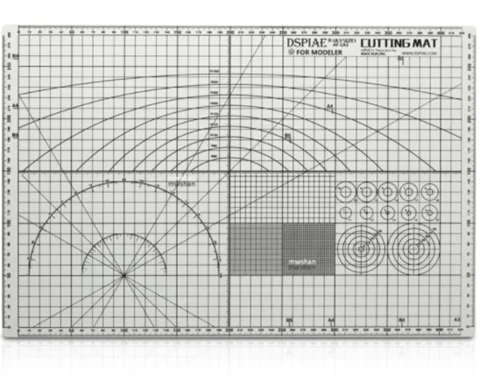 Rise of Gunpla Dspiae^DSPIAE : CUTTING MAT A3