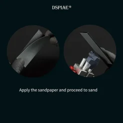 Rise of Gunpla Dspiae^DSPIAE CERBERUS ALUMINUM SANDING BOARD (RED)