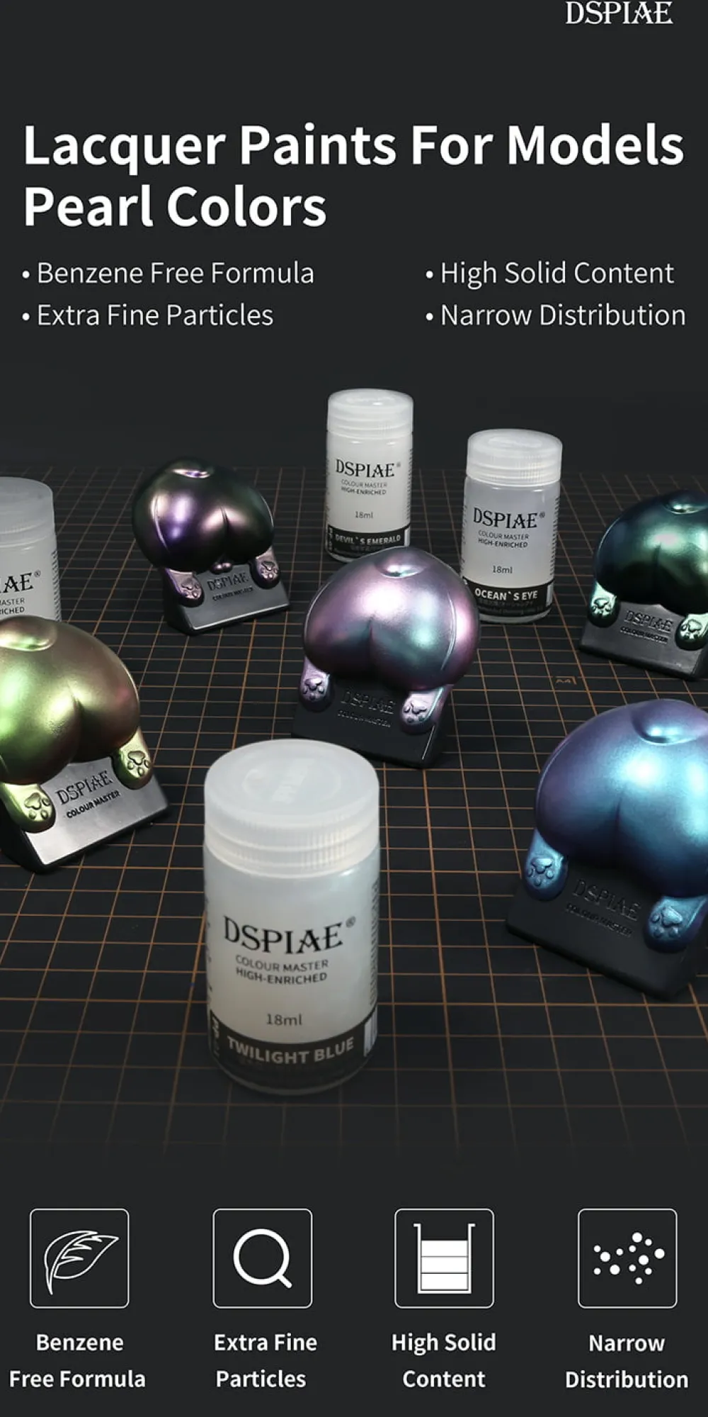 Rise of Gunpla Dspiae^DSPIAE PP-4 DEAP SEA TEAL 18ML