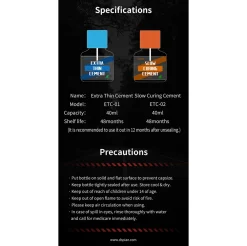 Rise of Gunpla Dspiae^DSPIAE SLOW CURING CEMENT