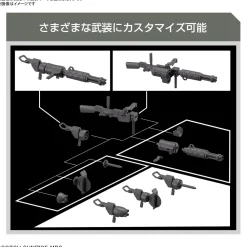 Rise of Gunpla The Witch From Mercury|High Grade (Hg)^Expansion Parts Set for HG Demi Trainer 1/144