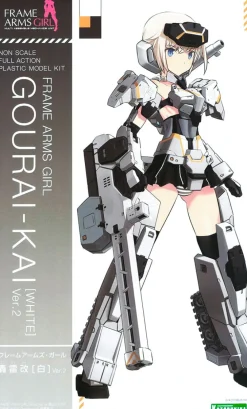 Rise of Gunpla Kotobukiya|Frame Arms Girl^FRAME ARMS GIRL : GOURAI KAI (WHITE) VER.2