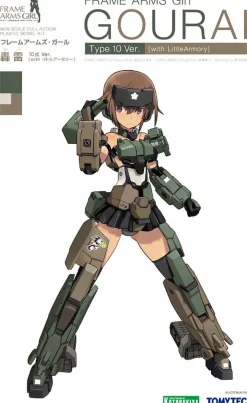 Rise of Gunpla Kotobukiya|Frame Arms Girl^FRAME ARMS GIRL : GOURAI TYPE 10 VER. (WITH LITTLEARMORY)