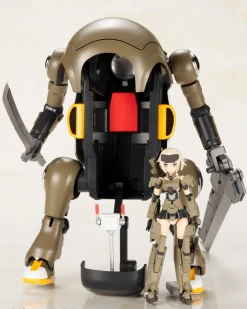 Rise of Gunpla Kotobukiya|Frame Arms Girl^FRAME ARMS GIRL HAND SCALE GOURAI WITH MECHATRO WEGO BROWN