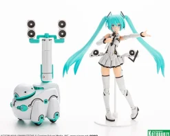 Rise of Gunpla Kotobukiya|Frame Arms Girl^FRAME MUSIC GIRL : HATSUNE MIKU [MARUTTOYS Ver.] & TAMOTU [MIKU Ver.]