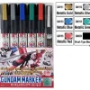 Rise of Gunpla Peintures^GUNDAM MARKER #121 METALLIC MARKER SET