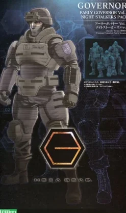 Rise of Gunpla Kotobukiya|Hexa Gear^HEXA GEAR 1/24 : EARLY GOVERNOR Vol.1 NIGHT STALKERS PACK