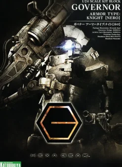 Rise of Gunpla Kotobukiya|Hexa Gear^HEXA GEAR 1/24 : GOVERNOR ARMOR TYPE : KNIGHT (NERO)
