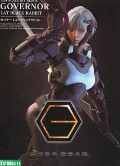 Rise of Gunpla Kotobukiya|Hexa Gear^HEXA GEAR 1/24 : GOVERNOR LAT BLACK RABBIT