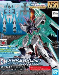 Rise of Gunpla Gundam Build Divers:Re-Rise|High Grade (Hg)^HG 1/144 FAKE NU UNIT