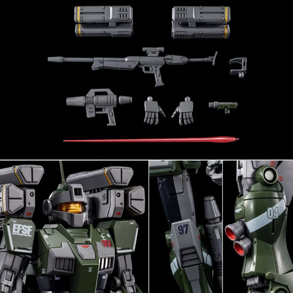 Rise of Gunpla Mobile Suit Variations (Msv)|Gundam: The Origin^HG 1/144 GM SNIPER CUSTOM RGM-79SC (WITH MISSILE LAUNCHER)