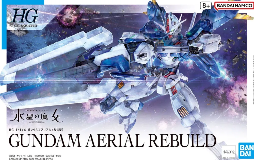 Rise of Gunpla The Witch From Mercury|High Grade (Hg)^HG 1/144 GUNDAM AERIAL REBUILD