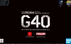 Rise of Gunpla Mobile Suit Gundam|High Grade (Hg)^HG 1/144 GUNDAM G40 (INDUSTRIAL DESIGN VER.)