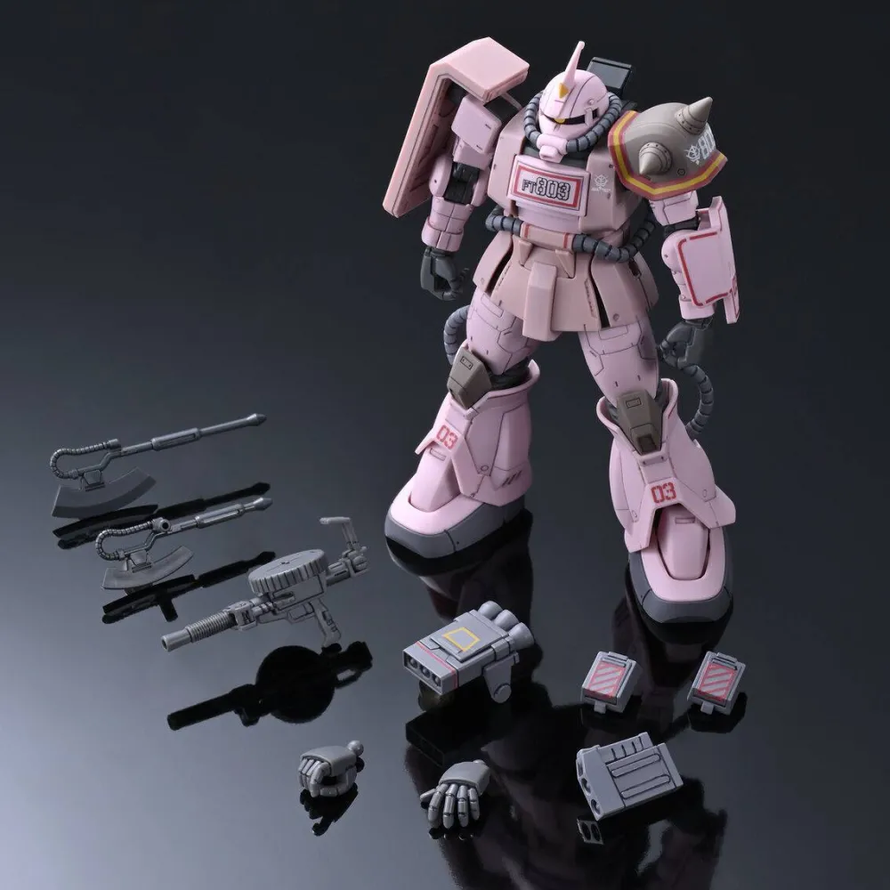 Rise of Gunpla High Grade (Hg)^HG 1/144 ZAKU DESERT TYPE (PINK PANTHER CORPS)