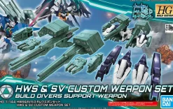 Rise of Gunpla Gundam Build Divers|High Grade (Hg)^HGBD 1/144 HWS & SV Custom Weapon Set