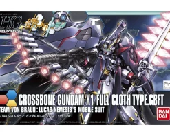 Rise of Gunpla Gundam Build Fighters Try|High Grade (Hg)^HGBF 1/144 CROSSBONE GUNDAM X1 FULL CLOTH