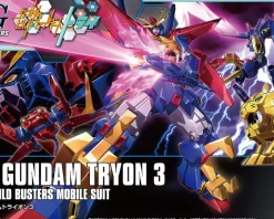 Rise of Gunpla Gundam Build Fighters Try|High Grade (Hg)^HGBF 1/144 GUNDAM TRYON 3
