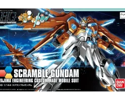 Rise of Gunpla Gundam Build Fighters Try|High Grade (Hg)^HGBF 1/144 SCRAMBLE GUNDAM