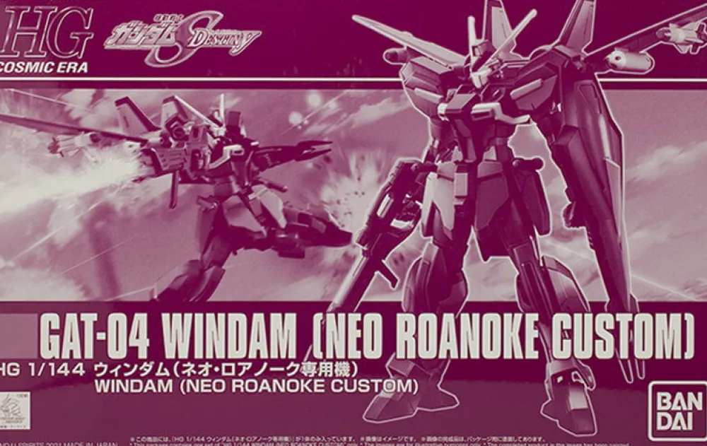 Rise of Gunpla Gundam Seed Destiny|High Grade (Hg)^HGCE 1/144 WINDAM NEO ROANOKE CUSTOM