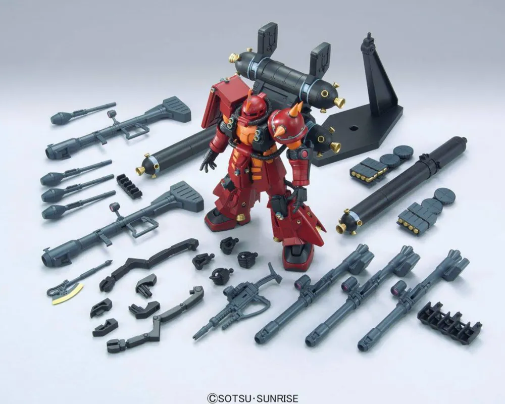 Rise of Gunpla Gundam Thunderbolt|High Grade (Hg)^HGGTB 1/144 MS-06R ZAKU II HIGH MOBILITY PSYCHO ZAKU THUNDERBOLT