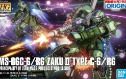 Rise of Gunpla Gundam: The Origin|High Grade (Hg)^HGGTO 1/144 ZAKU II TYPE C-6 / TYPE R6