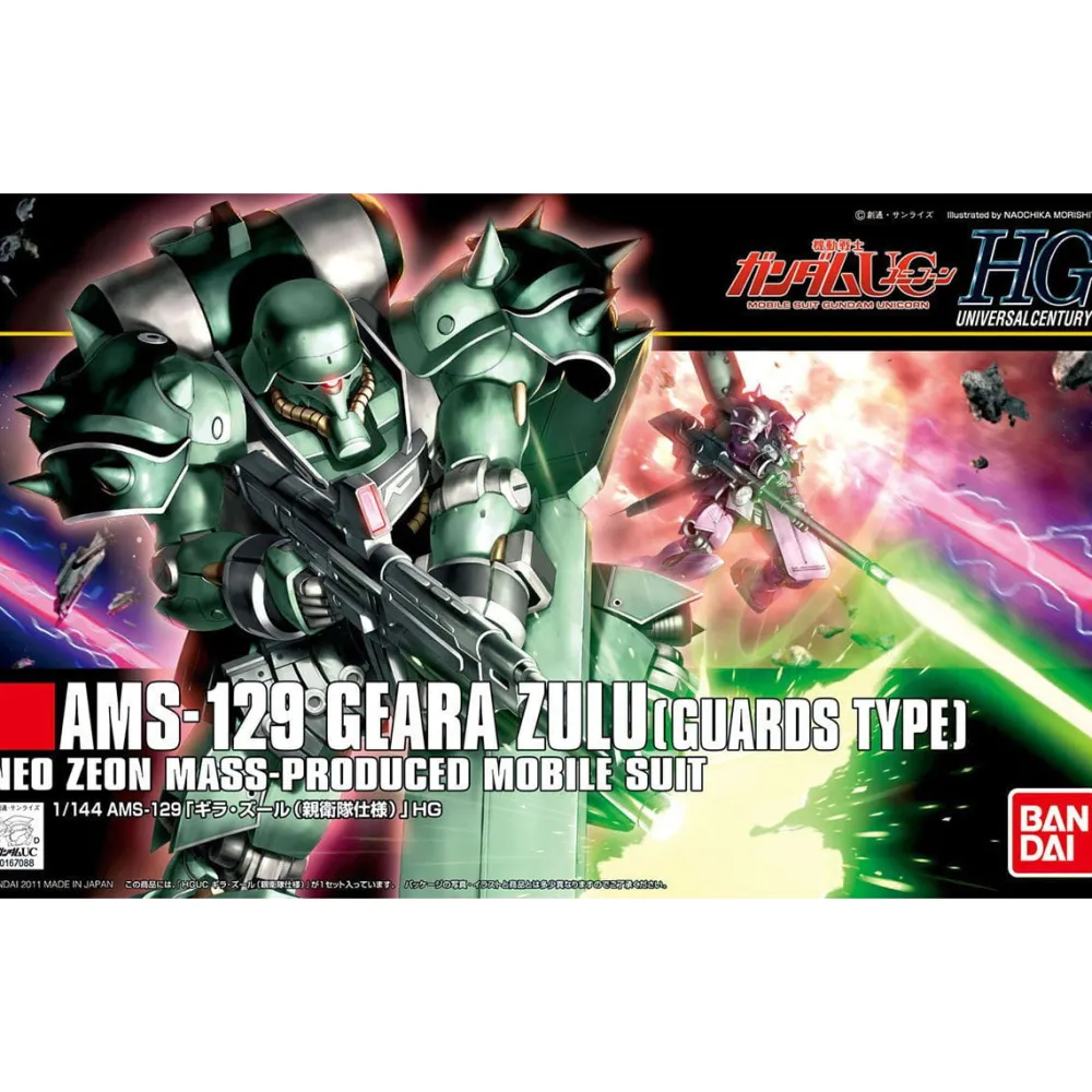 Rise of Gunpla Gundam Unicorn|High Grade (Hg)^HGUC 1/144 AMS-129 GEARA ZULU (GUARDS TYPE)
