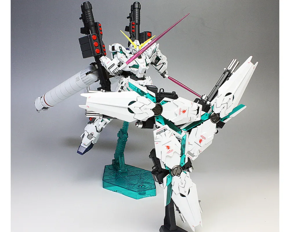 Rise of Gunpla Gundam Unicorn|High Grade (Hg)^HGUC 1/144 FULL ARMOR UNICORN GUNDAM DESTROY MODE (GREEN FRAME)
