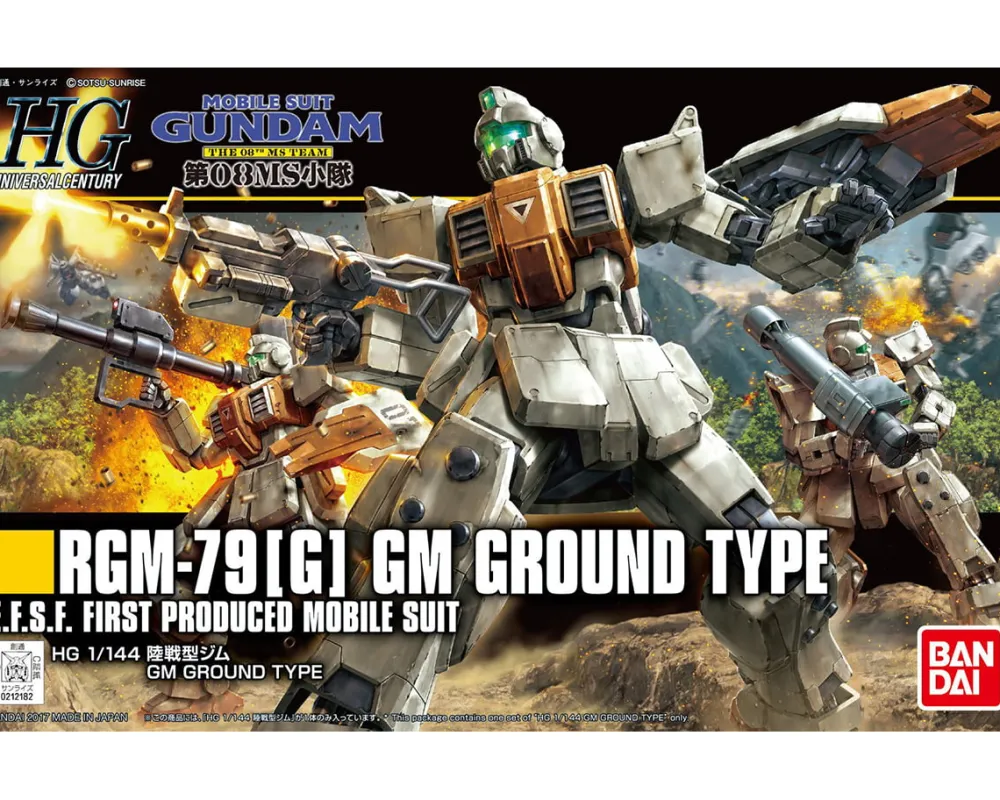 Rise of Gunpla Gundam: The 08Th Ms Team|High Grade (Hg)^HGUC 1/144 GM GROUND TYPE