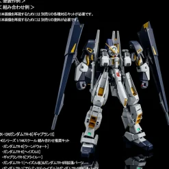 Rise of Gunpla Advance Of Zeta|High Grade (Hg)^HGUC 1/144 GUNDAM TR-1 (HAZEL CUSTOM) & EXPANSION PARTS FOR GUNDAM TR-6