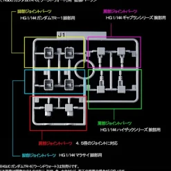 Rise of Gunpla Advance Of Zeta|High Grade (Hg)^HGUC 1/144 GUNDAM TR-1 (HAZEL CUSTOM) & EXPANSION PARTS FOR GUNDAM TR-6