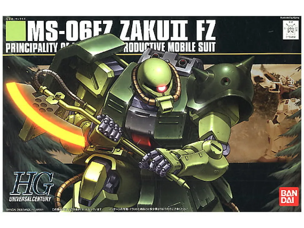 Rise of Gunpla High Grade (Hg)^HGUC 1/144 MS-06FZ ZAKU II FZ (KAI)