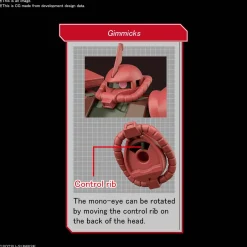 Rise of Gunpla Mobile Suit Gundam|High Grade (Hg)^HGUC 1/144 MS-06S Char’s Zaku II