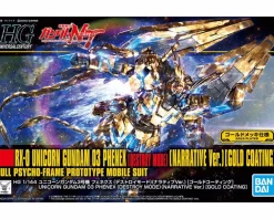 Rise of Gunpla Gundam Unicorn|High Grade (Hg)^HGUC 1/144 PHENEX DESTROY MODE NARRATIVE VER. (GOLD COATING)