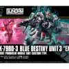 Rise of Gunpla Gundam Side Story: The Blue Destiny|High Grade (Hg)^HGUC 1/144 RW-79BD-3 BLUE DESTINY UNIT 3 (EXAM)