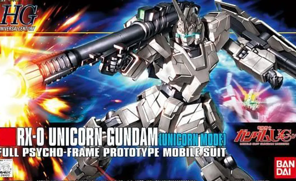 Rise of Gunpla Gundam Unicorn|High Grade (Hg)^HGUC 1//144 RX-0 UNICORN GUNDAM (UNICORN MODE)