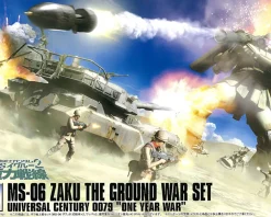 Rise of Gunpla Mobile Suit Gundam|Gundam Ms Igloo^HGUC 1/144 ZAKU GROUND ATTACK SET