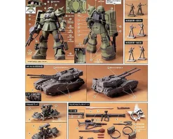 Rise of Gunpla Mobile Suit Gundam|Gundam Ms Igloo^HGUC 1/144 ZAKU GROUND ATTACK SET