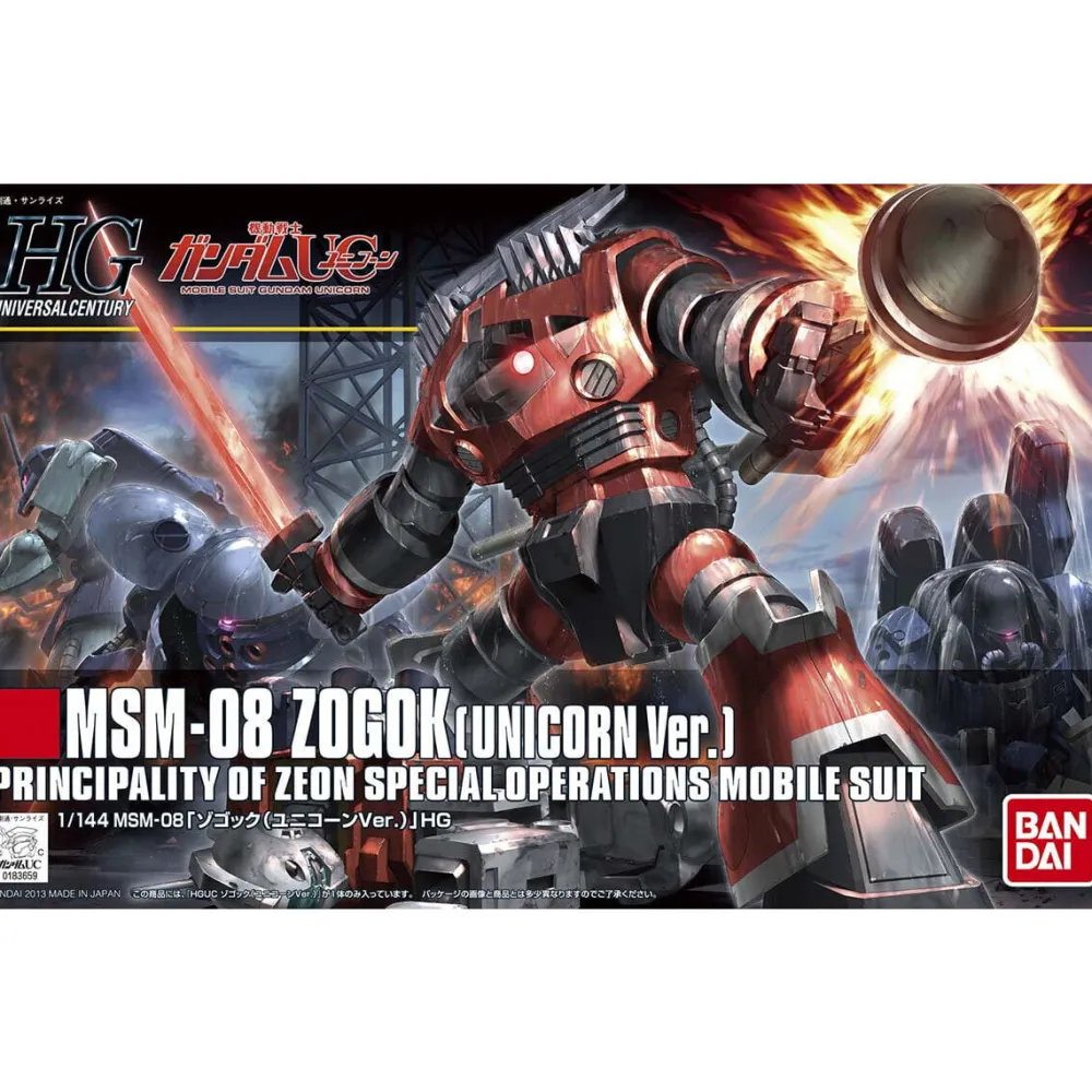 Rise of Gunpla Gundam Unicorn|High Grade (Hg)^HGUC 1/144 ZOGOK UNICORN VER (MSM-08)