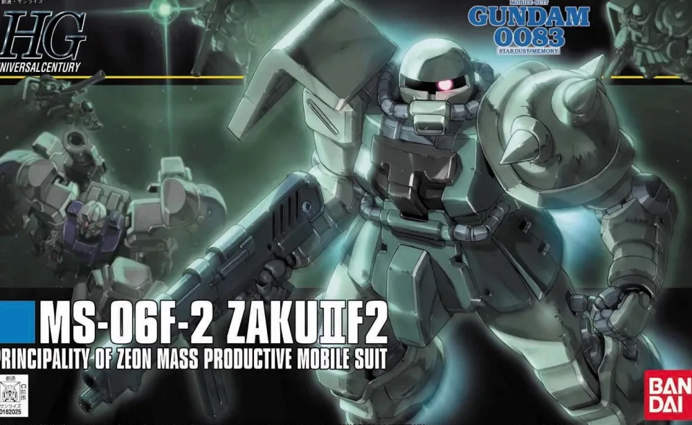 Rise of Gunpla High Grade (Hg)^HGUC MS-06F-2 ZAKU II F2 (ZEON Ver.)