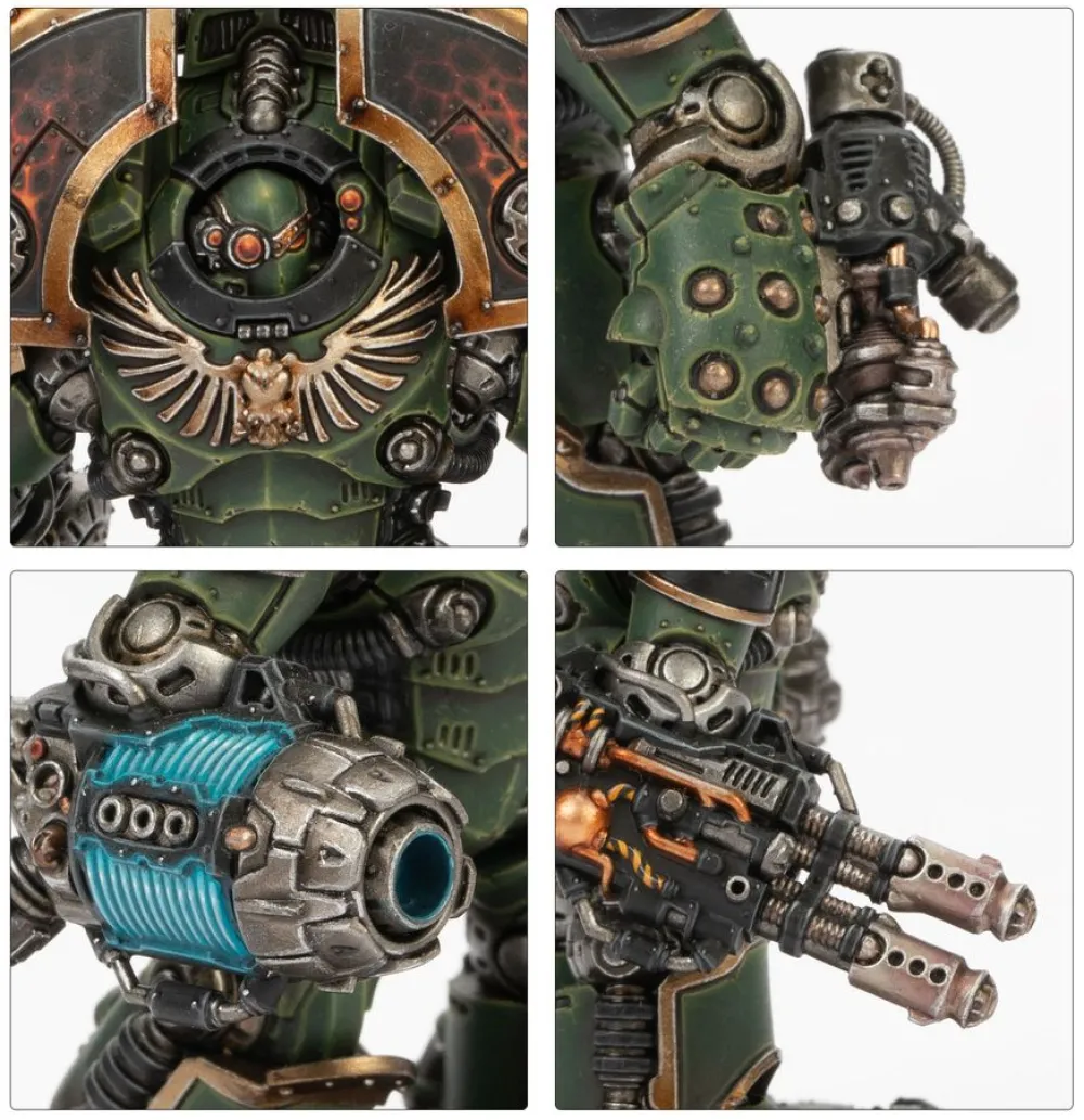 Rise of Gunpla Games Workshop^HH : LEGIONES ASTARTES : SATURNINE TERMINATORS