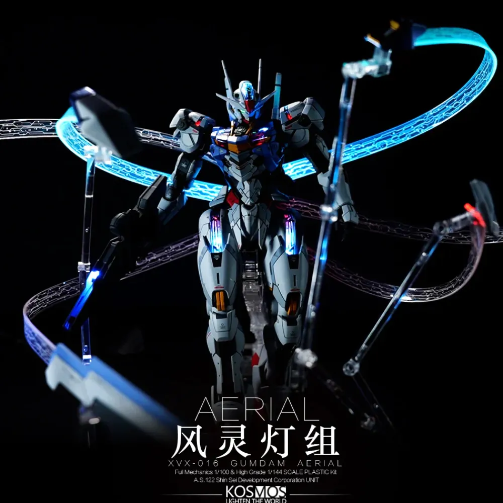 Rise of Gunpla Leds^LED KOSMOS 1/100 FM AERIAL GUNDAM